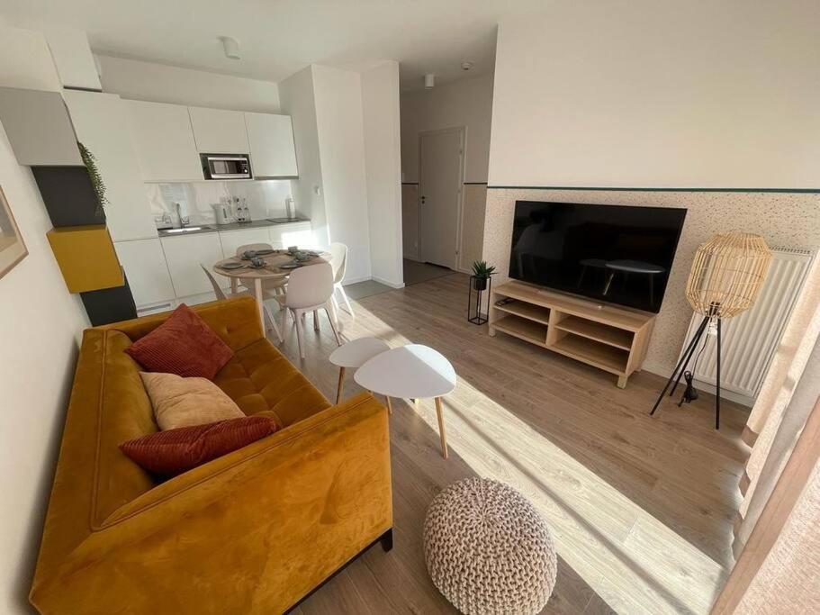 Modern Tower Apartament Gdynia Leilighet Eksteriør bilde