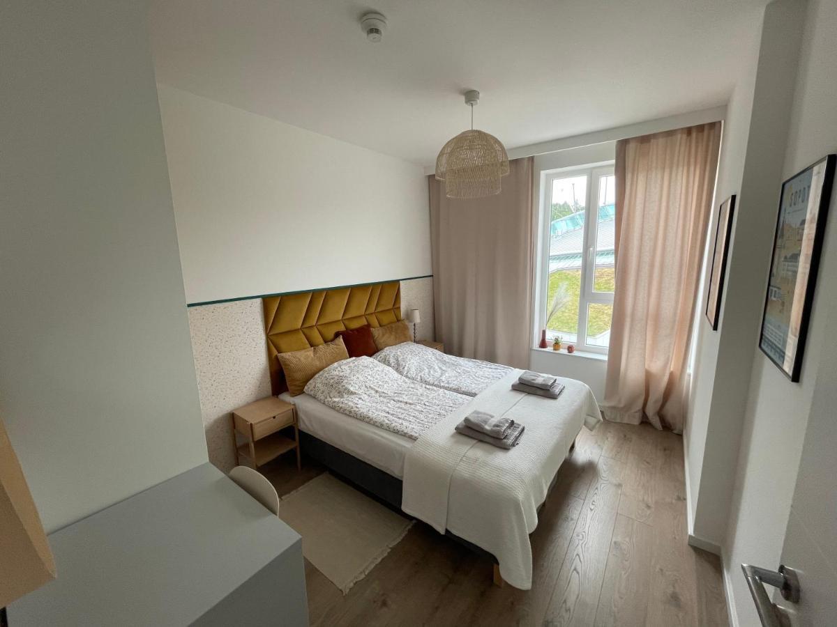 Modern Tower Apartament Gdynia Leilighet Eksteriør bilde
